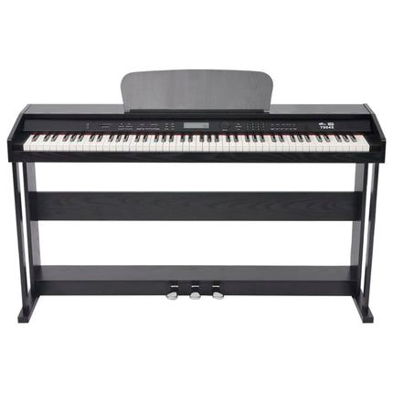 88-key Digital Piano With Pedals Black Melamine Board