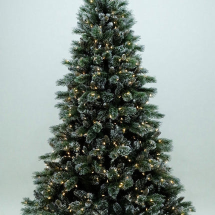 7.5ft Christmas Tree with Lights - Cashmere