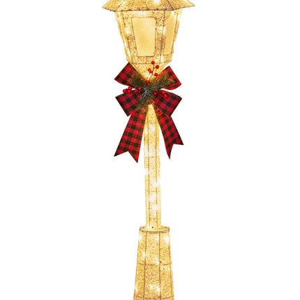 Christmas Lamp Post with Lights - Indoor/Outdoor 150cm