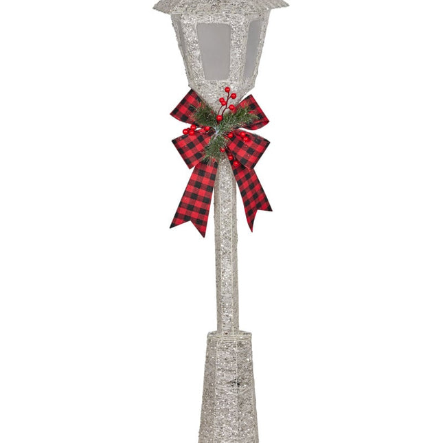 Christmas Lamp Post with Lights - Indoor/Outdoor 150cm