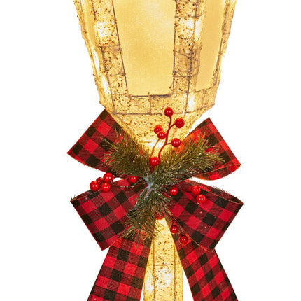 Christmas Lamp Post with Lights - Indoor/Outdoor 150cm