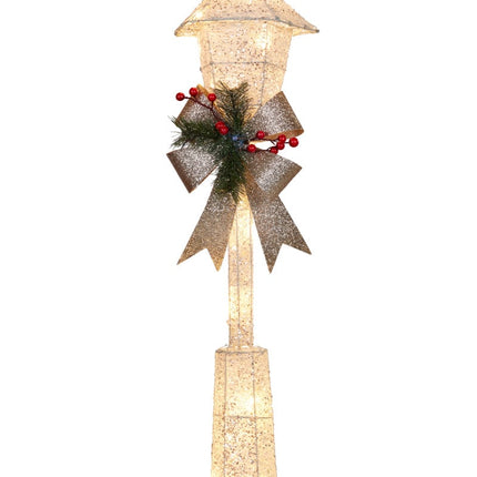Christmas Lamp Post with LIghts Indoor/Outdoor 90cm