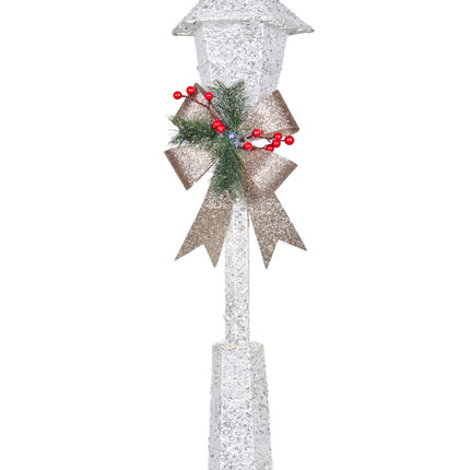 Christmas Lamp Post with LIghts Indoor/Outdoor 90cm