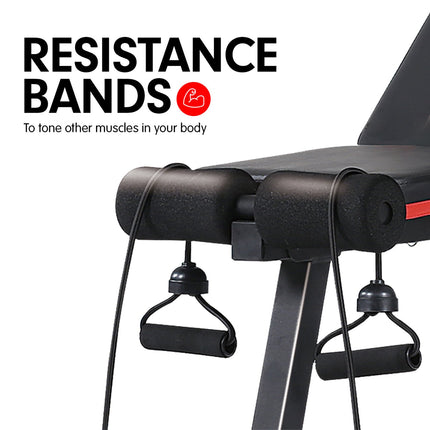 Powertrain Adjustable Incline Decline Exercise Bench