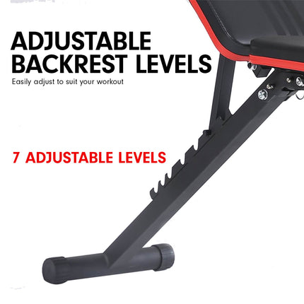 Powertrain Adjustable Incline Decline Exercise Bench