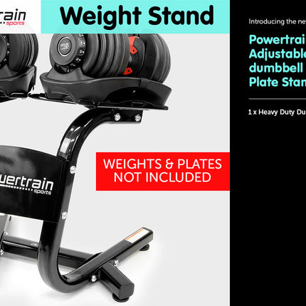 Powertrain Adjustable Dumbbells Stand