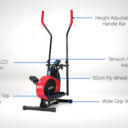 Powertrain Elliptical Cross Trainer Bike