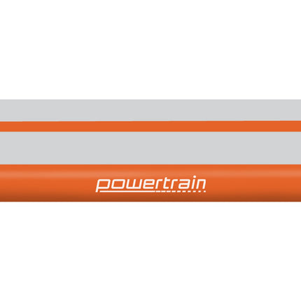 Powertrain 4m x 1m Air Track Inflatable Gymnastics Mat - Orange