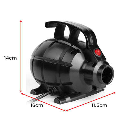 Powertrain 500W Electric Air Pump for Air Track Mat, Air Mattress, Pool Floats and Toys