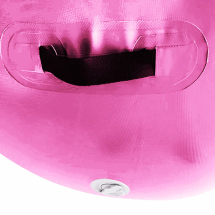 Powertrain Inflatable Air Barrel Exercise Roller 120cm x 75cm - Pink