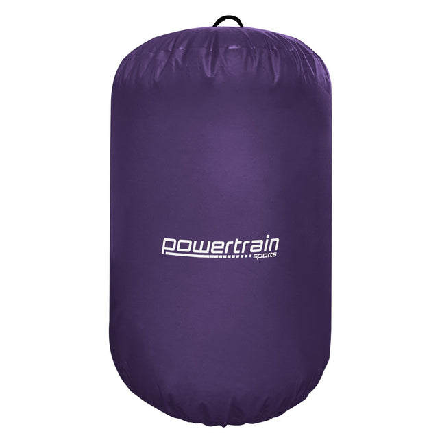 Powertrain Inflatable Air Barrel Exercise Roller 120cm x 75cm - Purple