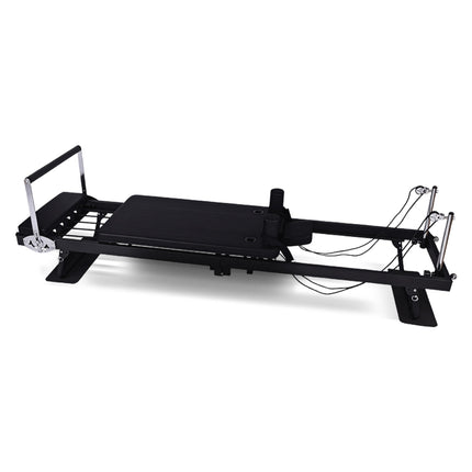 Powertrain Aria Pilates Reformer Machine Steel Foldable Home Gym Equipment Exercise Trainer Bla