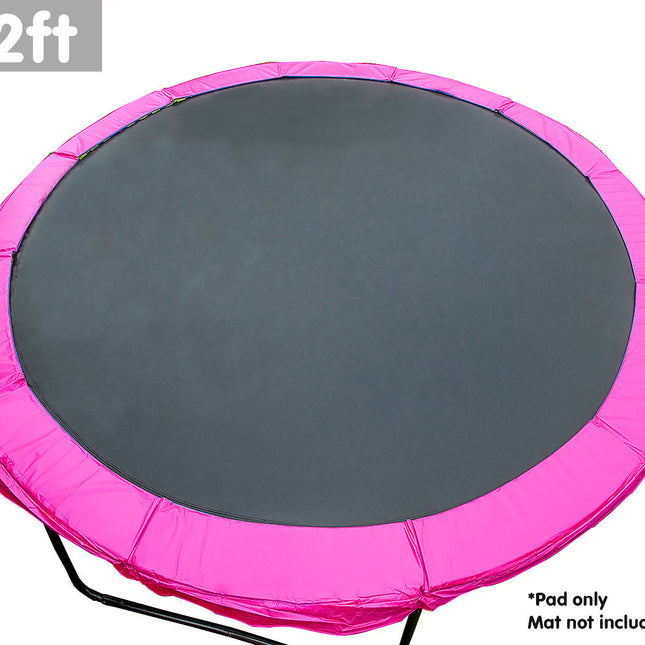 Powertrain Replacement Trampoline Spring Safety Pad - 12ft Pink